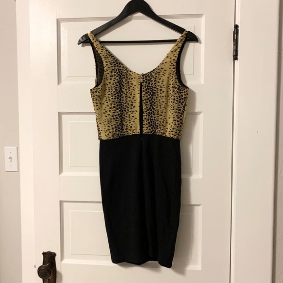 Guess Animal Print Small Mini Dress - Picture 2 of 4